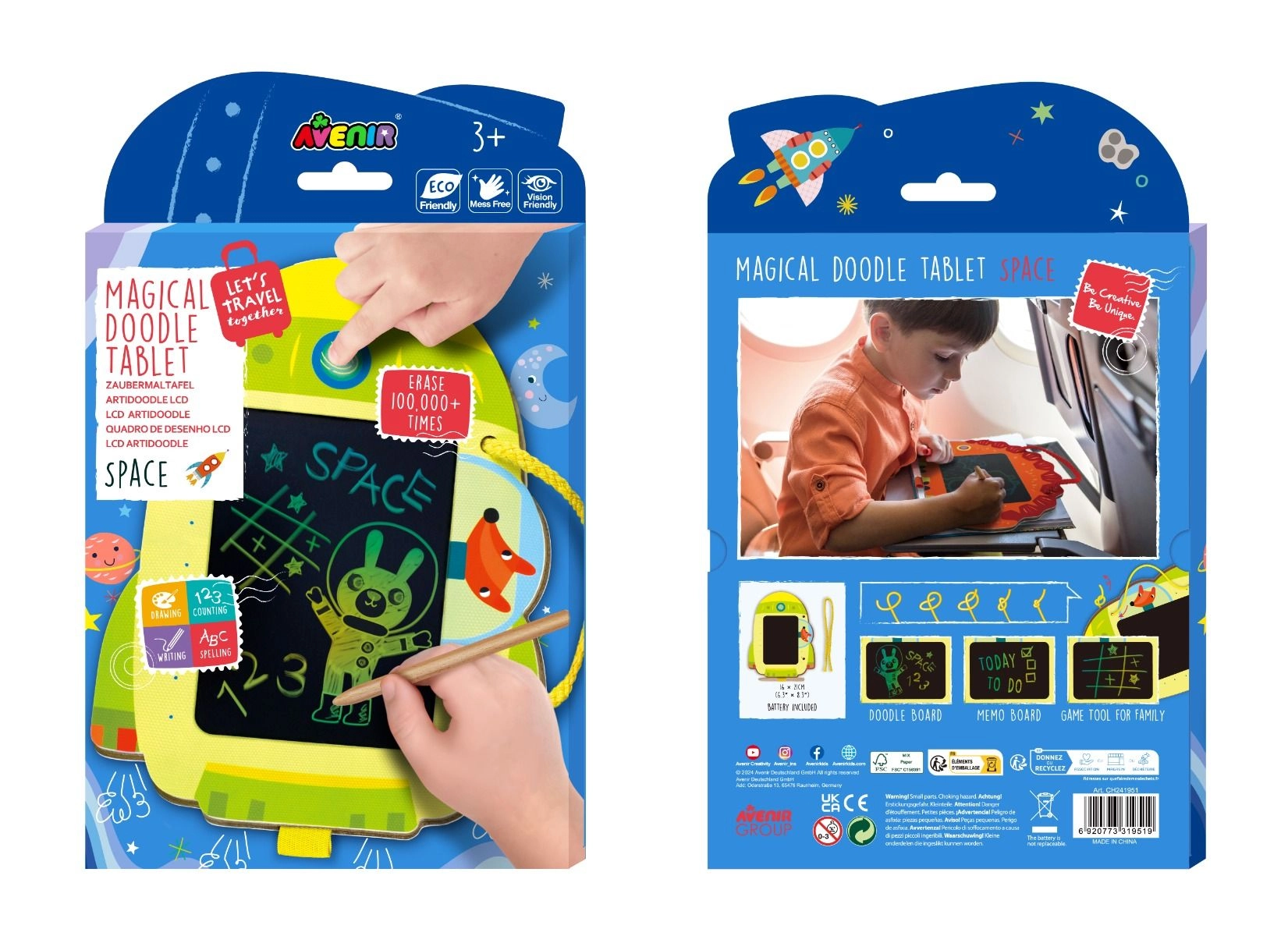 Space LCD Artidoodle Board - 3+ years