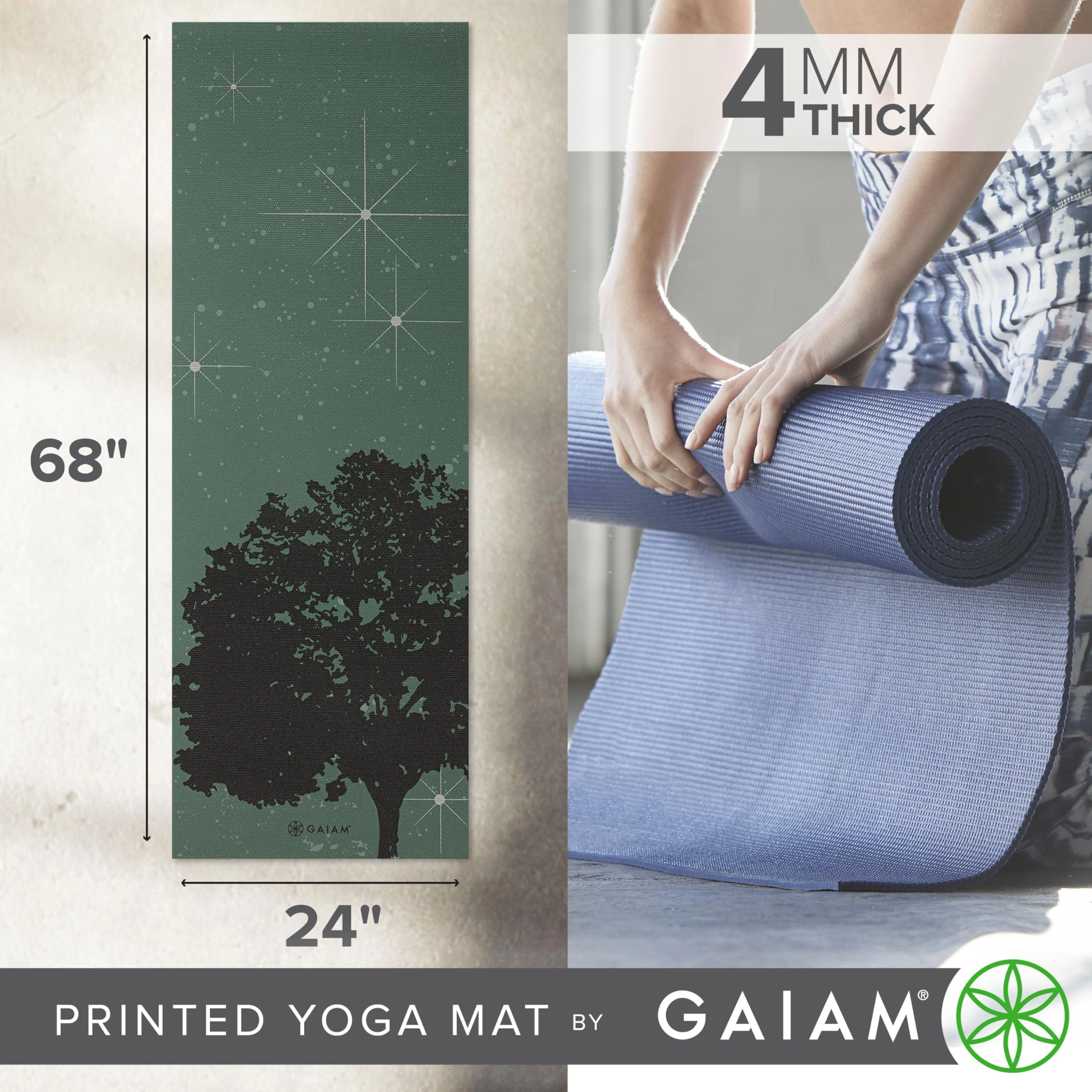 Print Yoga Mat - Other 4mm