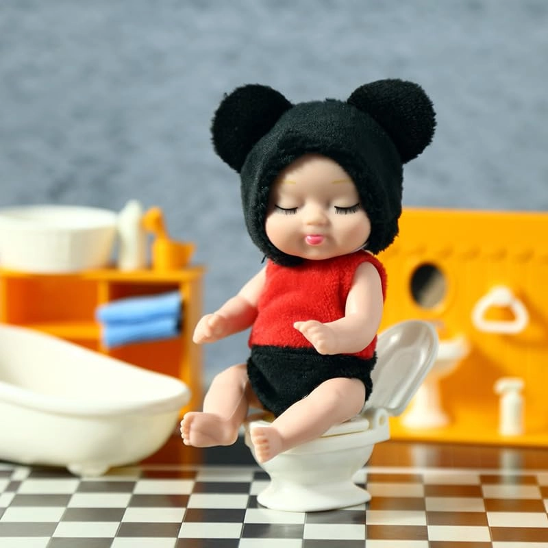 Reborn Mini Doll - 6 Pieces Forest Set