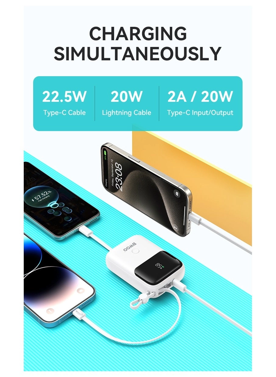 Pd - 22.5W Fast Charging Four Ports 10000Mah