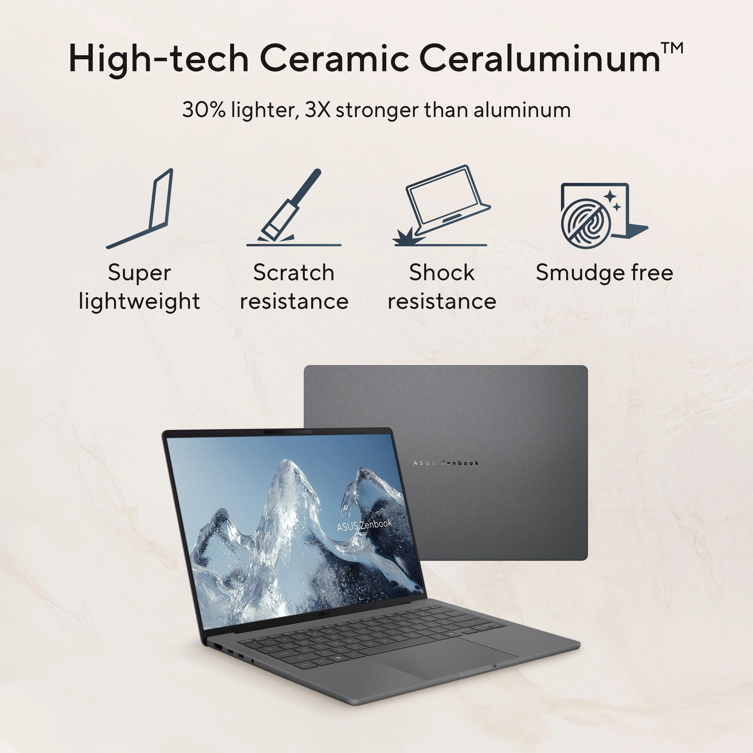 Zenbook A14 UX3407NA - 14'' Snapdragon X Elite 16GB DDR5 1TB SSD