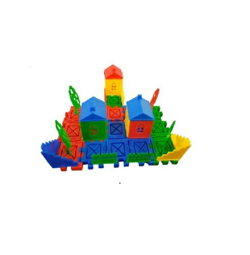 House Building Blocks - Construction 45 pcs