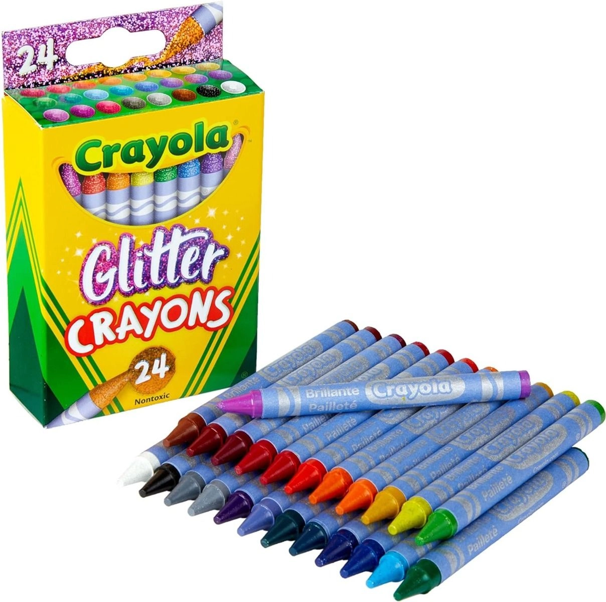 Crayola Glitter Crayons - 24 piece(s)