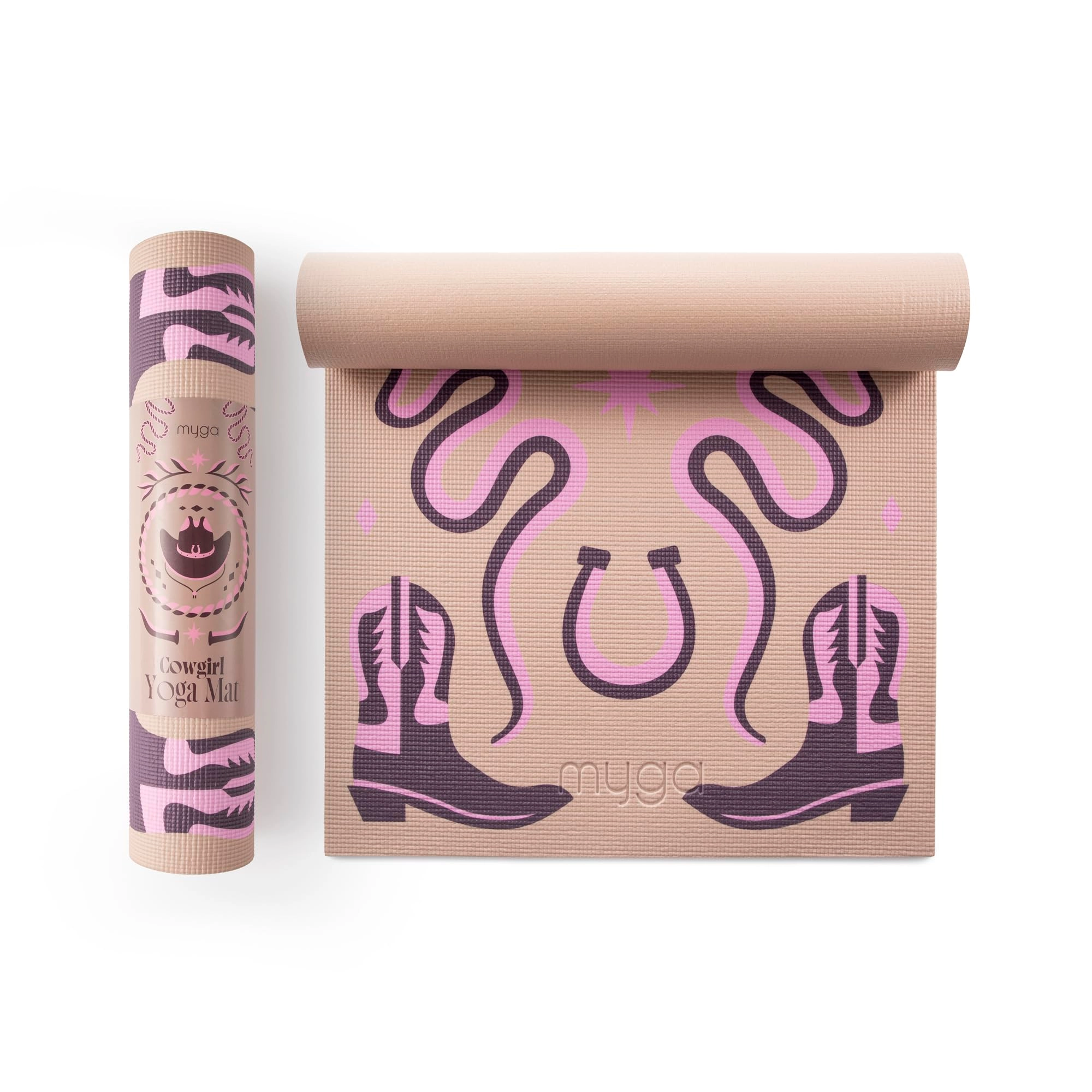 Printed Yoga Mat - Polyvinyl Chloride 6mm