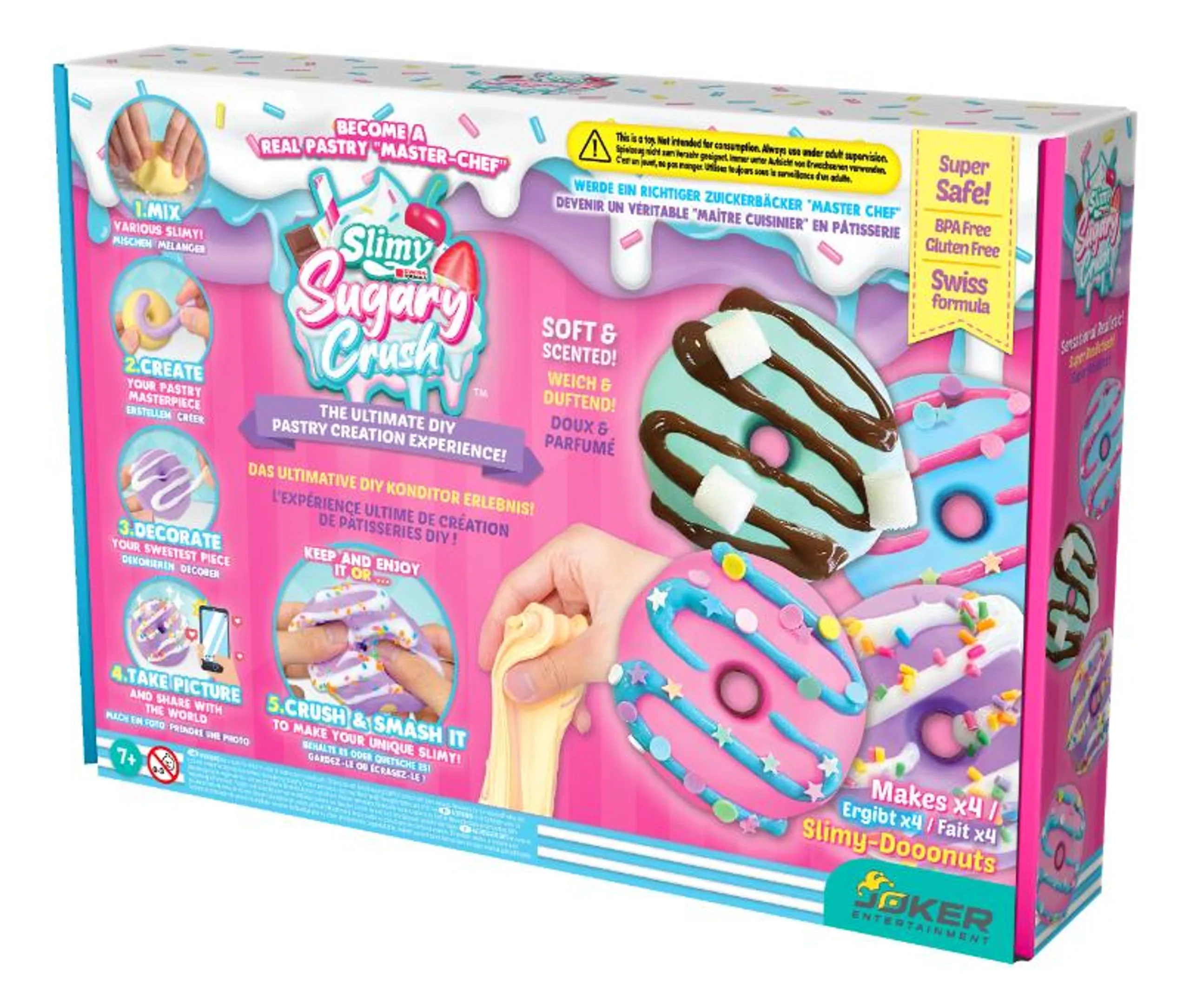 Slimy Sugary Crush Bakery Series 1 Donuts - 7+ years