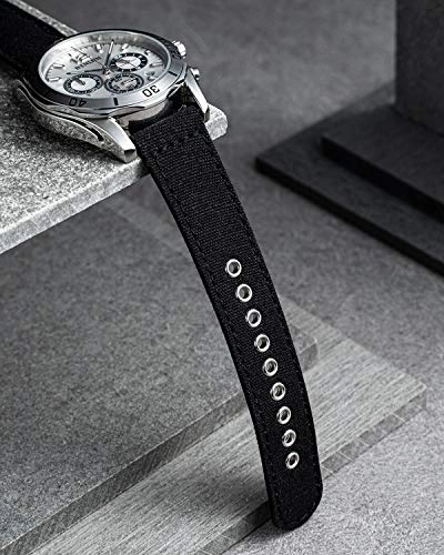 Watch Bands - 20mm 22mm Cotton Canvas