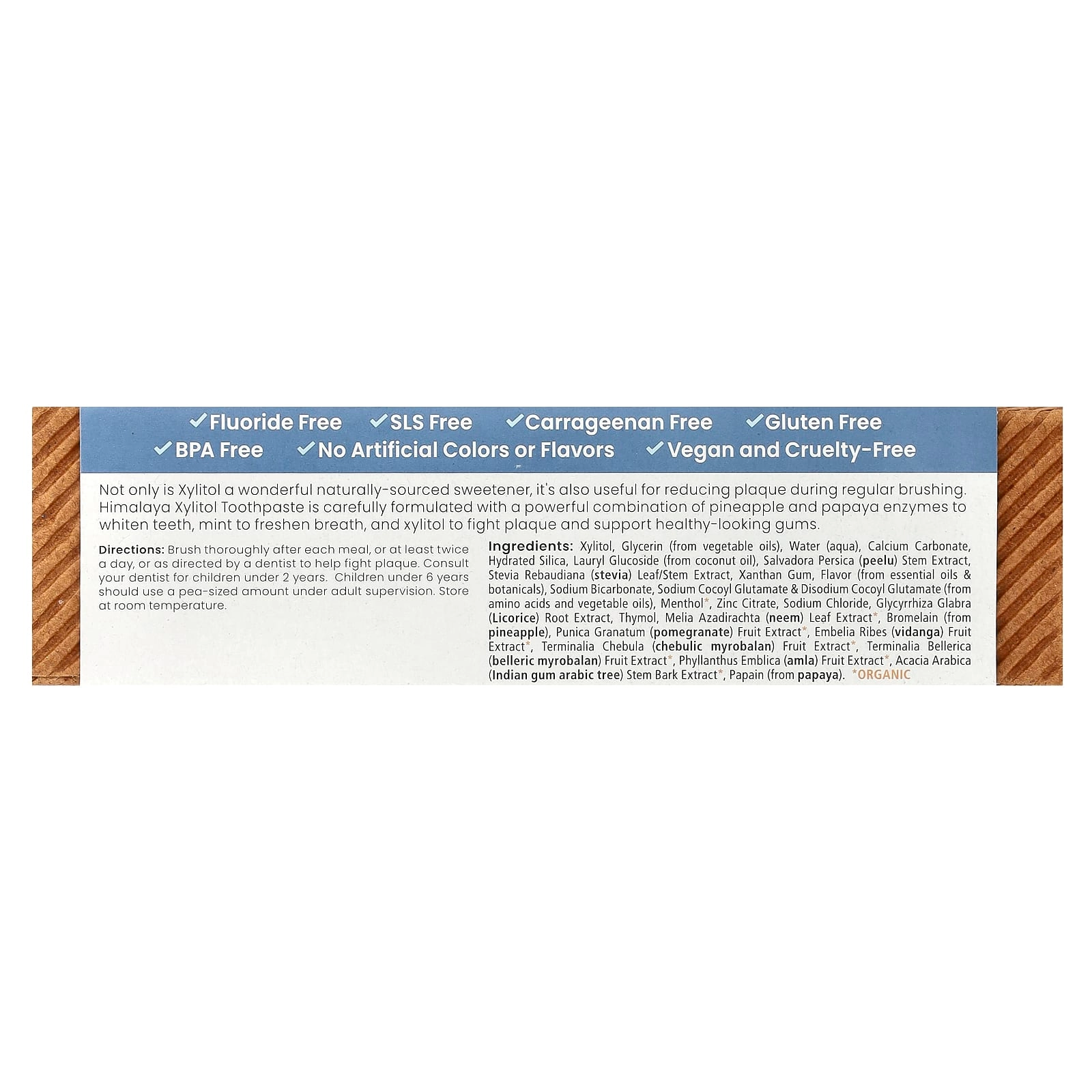 Whitens Teeth & Fights Plaque Mint Toothpaste 113 g