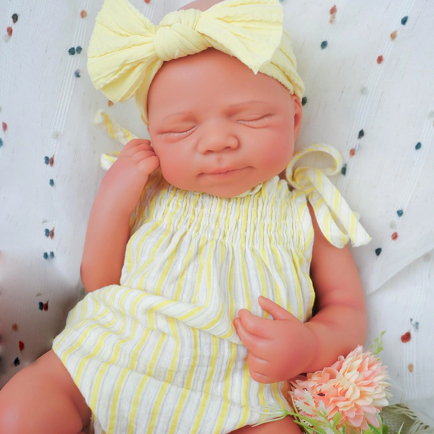 Reborn Baby Doll - 20.1 Inch Silicone Anatomically Correct Ages 3+