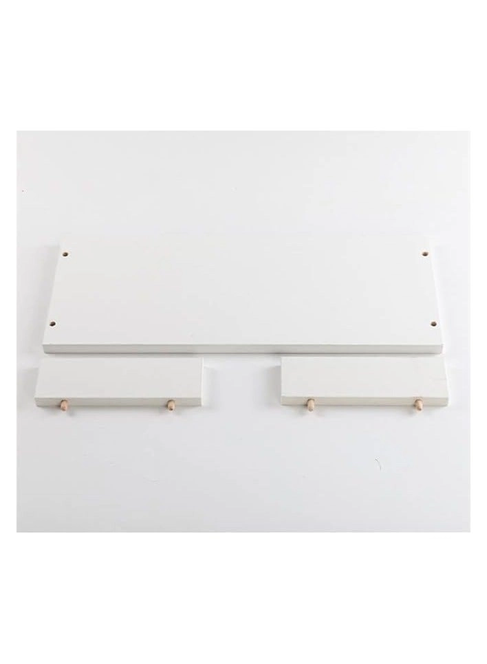 Monitor Stand Riser - White 50(L) x 20(W) x 7.7(H) cm