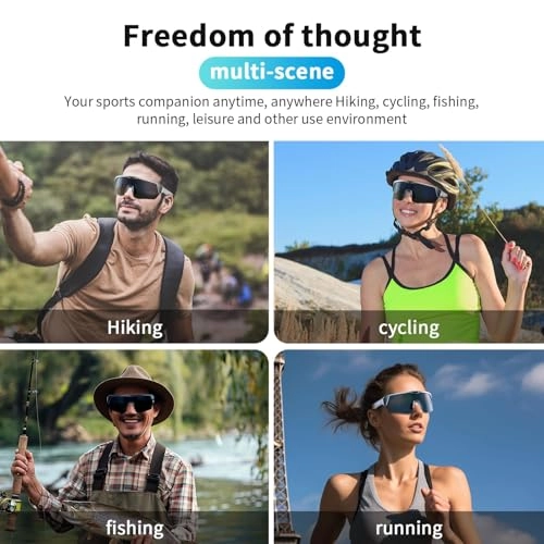 Sports Smart Glasses - Color-Changing UV400 Bluetooth 5.3