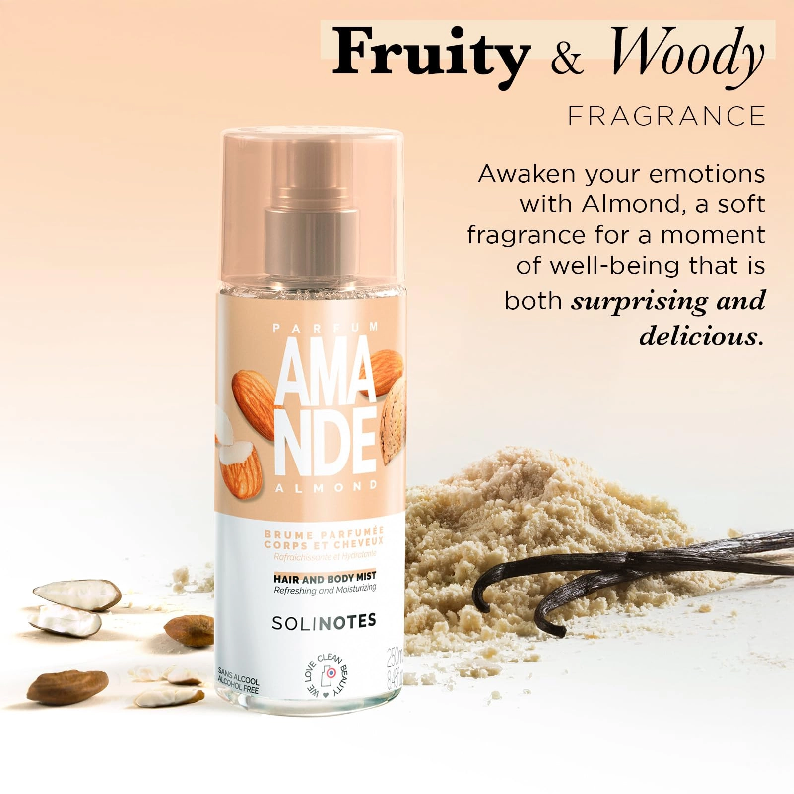 Amande Eau de Parfum 250 ml