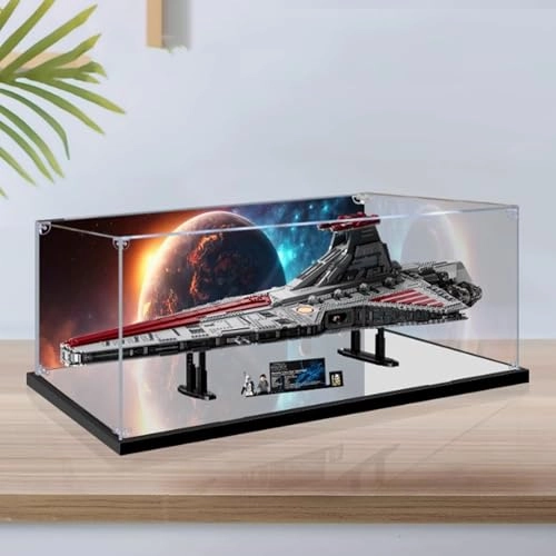 Acrylic Display Box for LEGO 75367 Republican Assault Cruiser Model - Acrylic