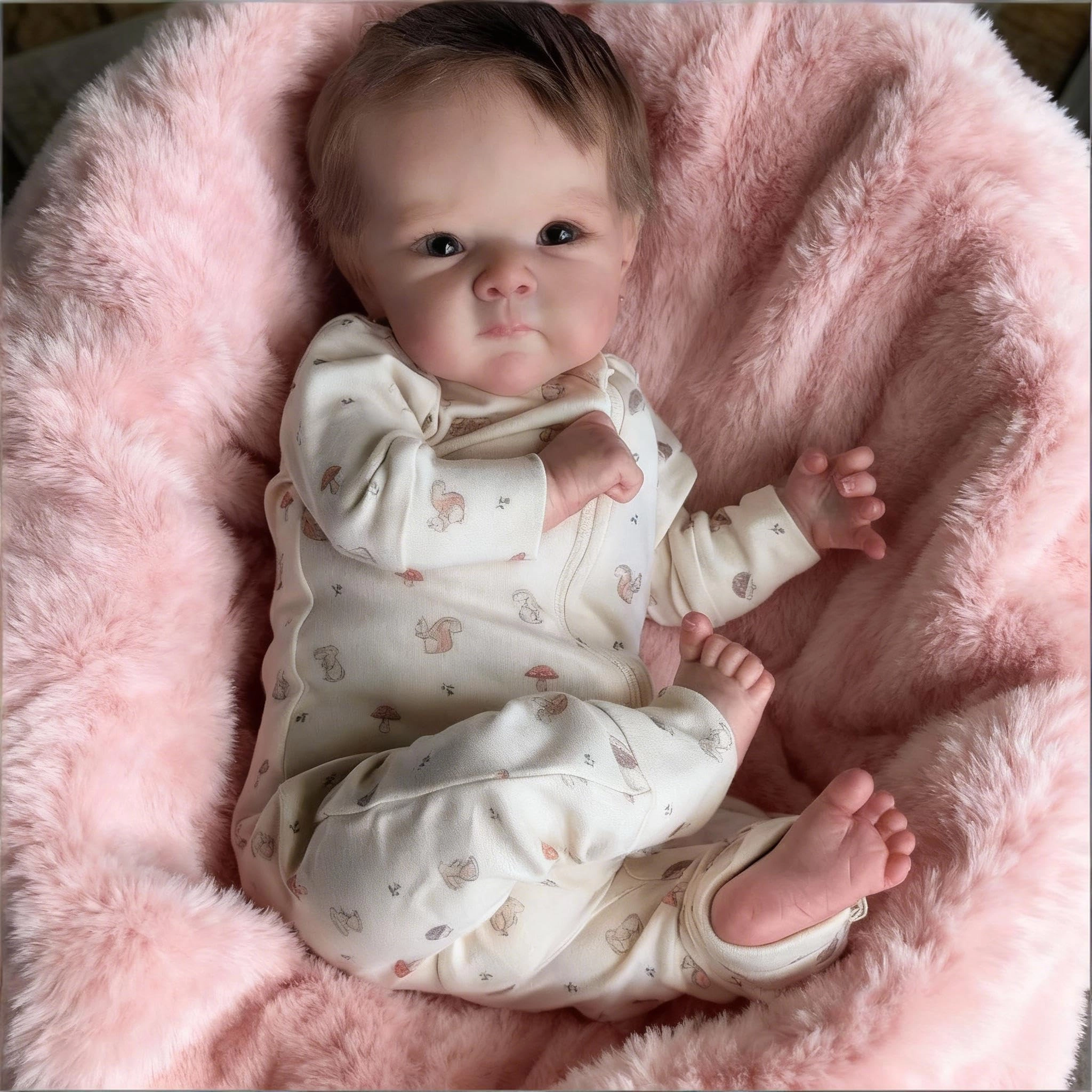 RXDOLL Bettie Reborn Baby Doll - 18 inch Vinyl Ages 3+