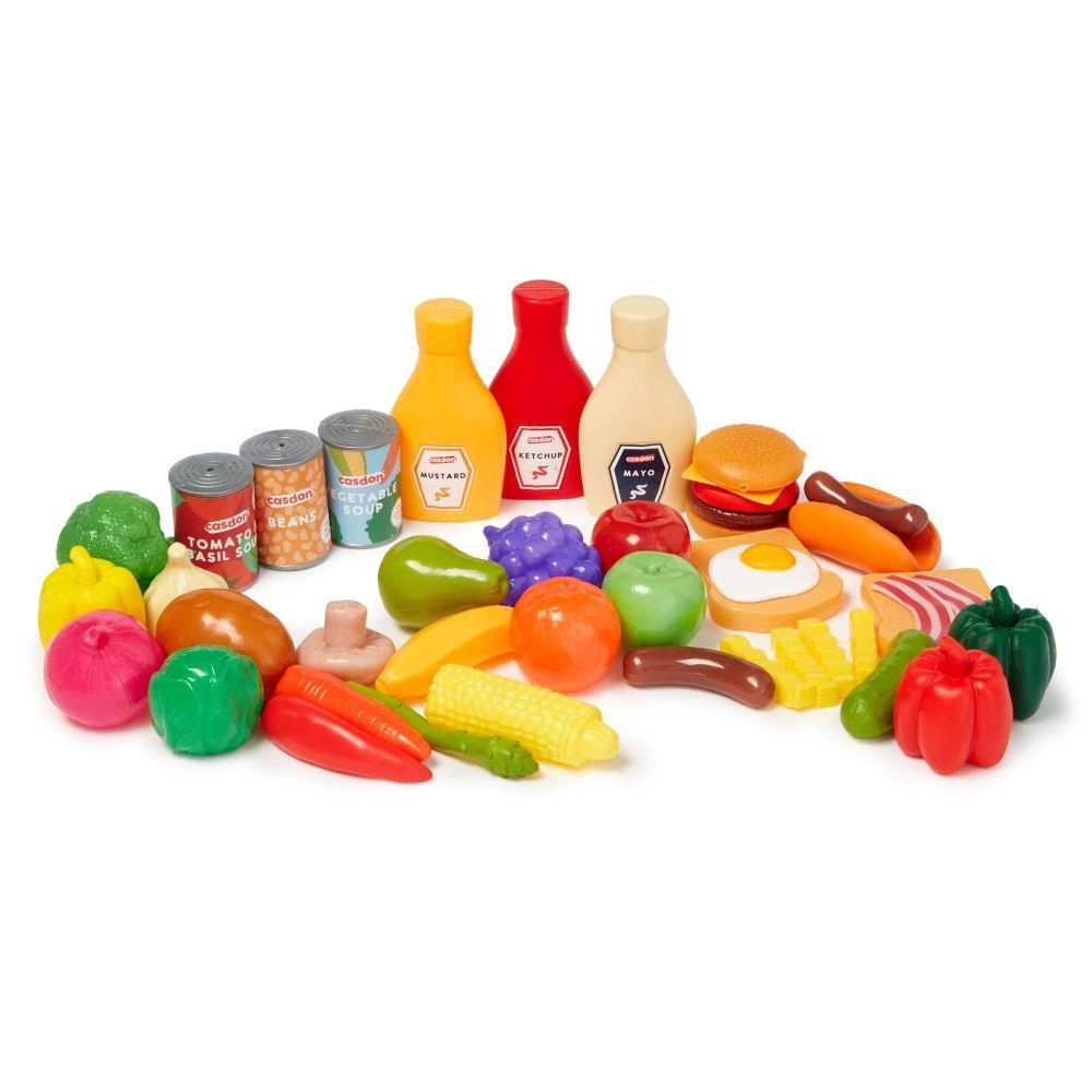 Casdon Play Food Set - 44 pcs (31971811-61850)
