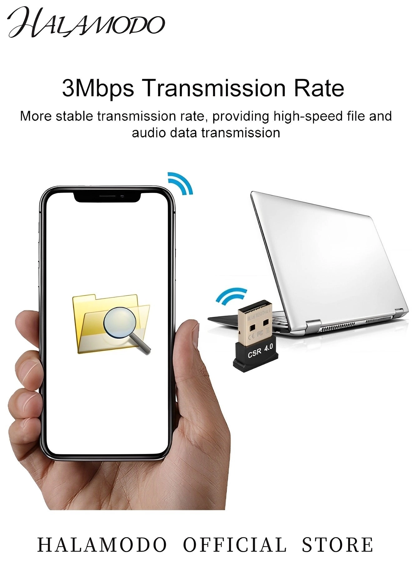 USB Bluetooth Adapter - 4.0 Mini