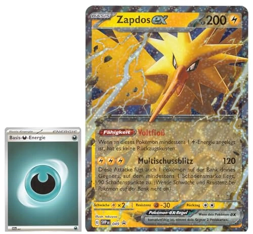 PKM Zapdos ex SVP049 - German