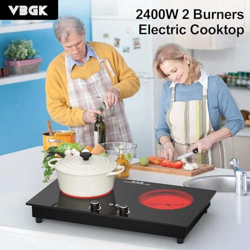 2 Burner Electric Cooktop - Electric hob