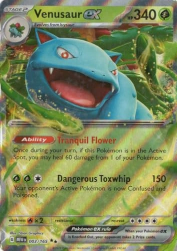 Venusaur EX MEW 003-151 - English