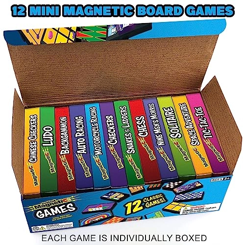 Magnetic Board Game Set - 6+ 12 pieces