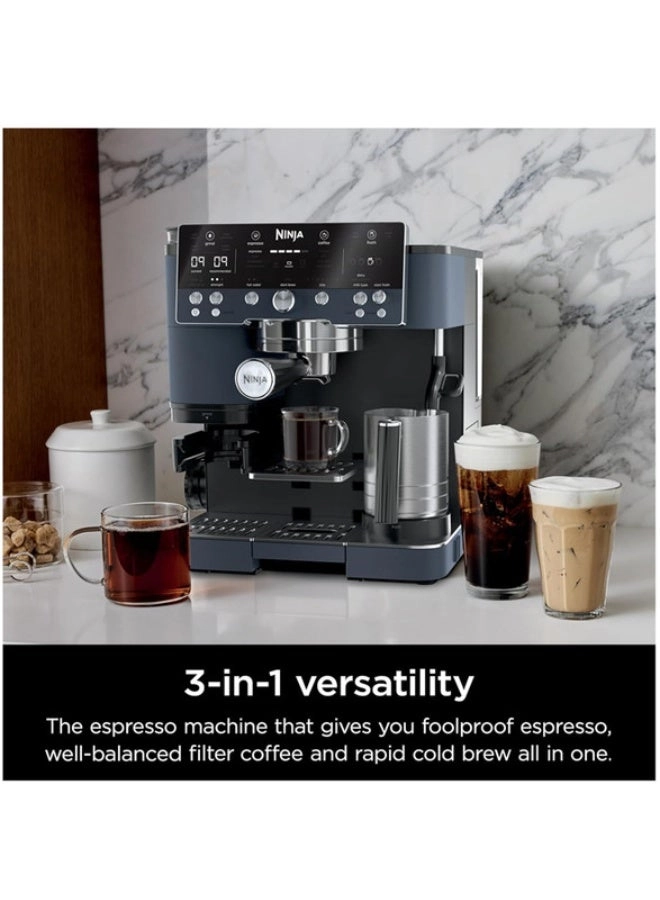 Luxe Premier - 3-in-1 integrated grinder frother