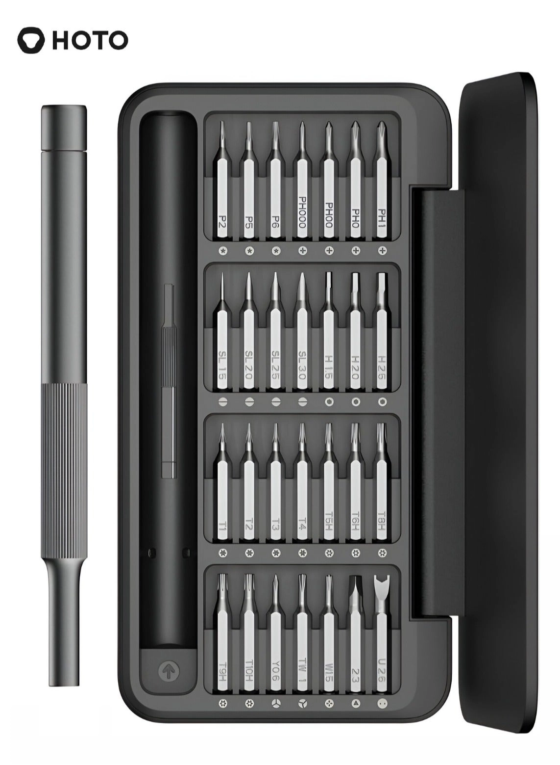 Precision Multi-Bit Screwdriver Set (28 Pcs)