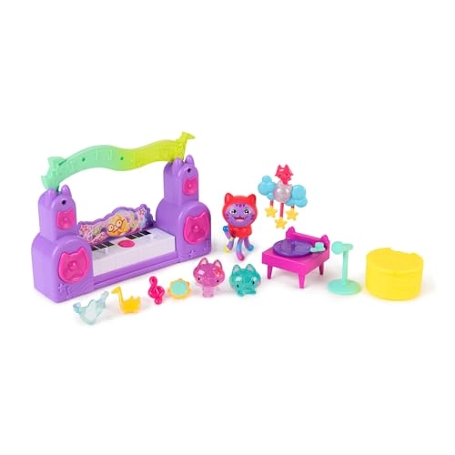DJ Catnip Playset - 12-piece 3 Figures Ages 3+