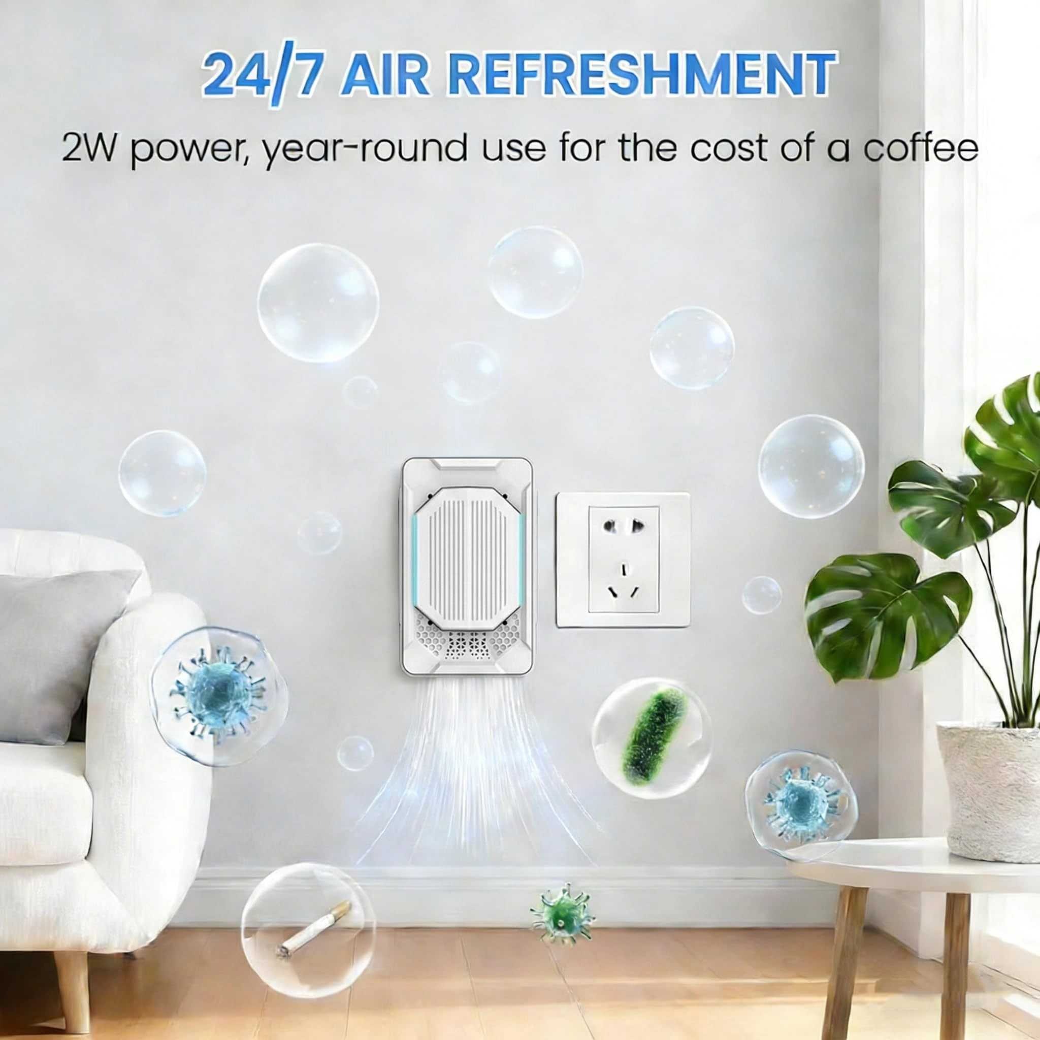Air Purifier - 2PCS Filter-Free