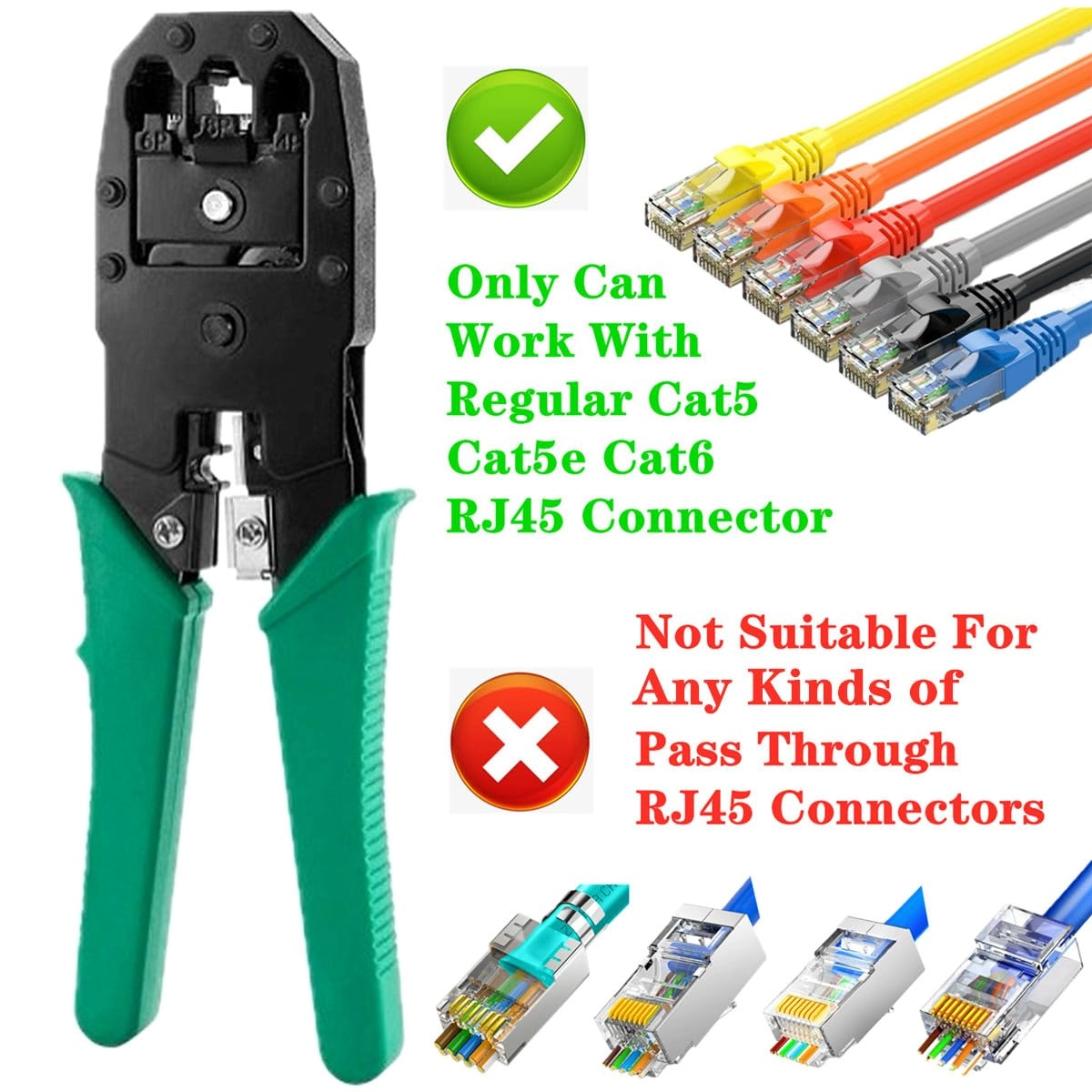 Network Tool Kit - rj45 rj11 rj12 10/100BaseT