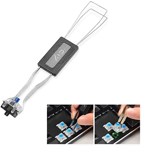 Switch Keycap Puller + Cleaning Brush - DIY