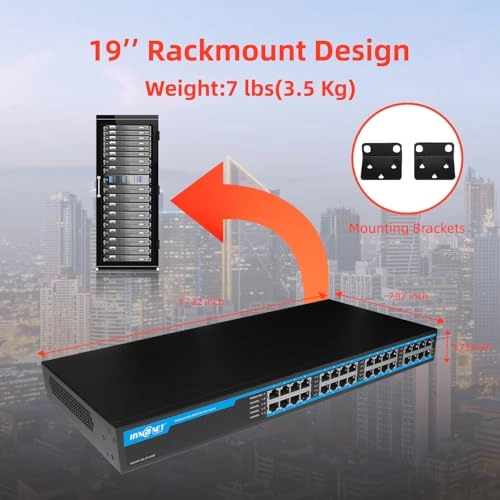 PE916R-10G-AT-250W - 30W 16 ports IEEE802.3at/af 10G 250W