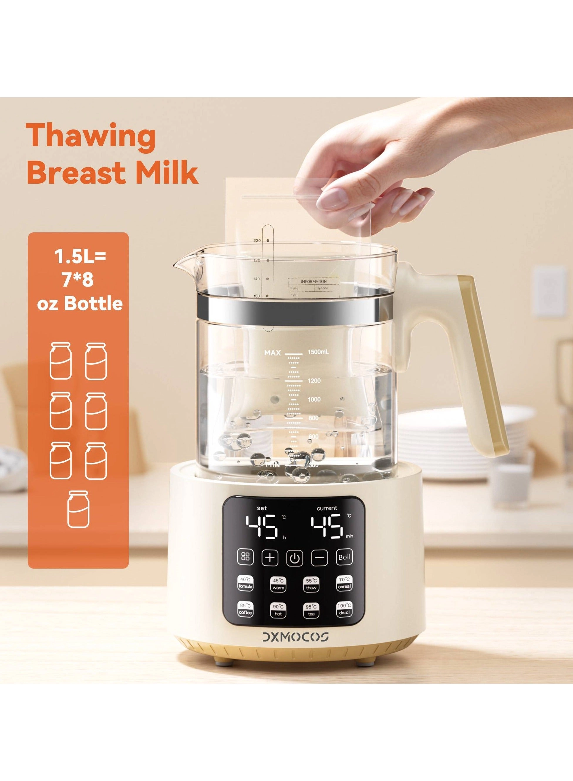 Temperature Control Electric Kettle