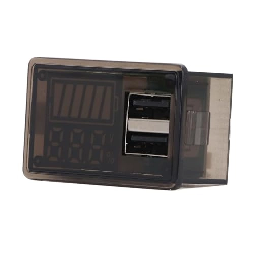 Battery Meter - 8-30V USB Type C Blue Backlight