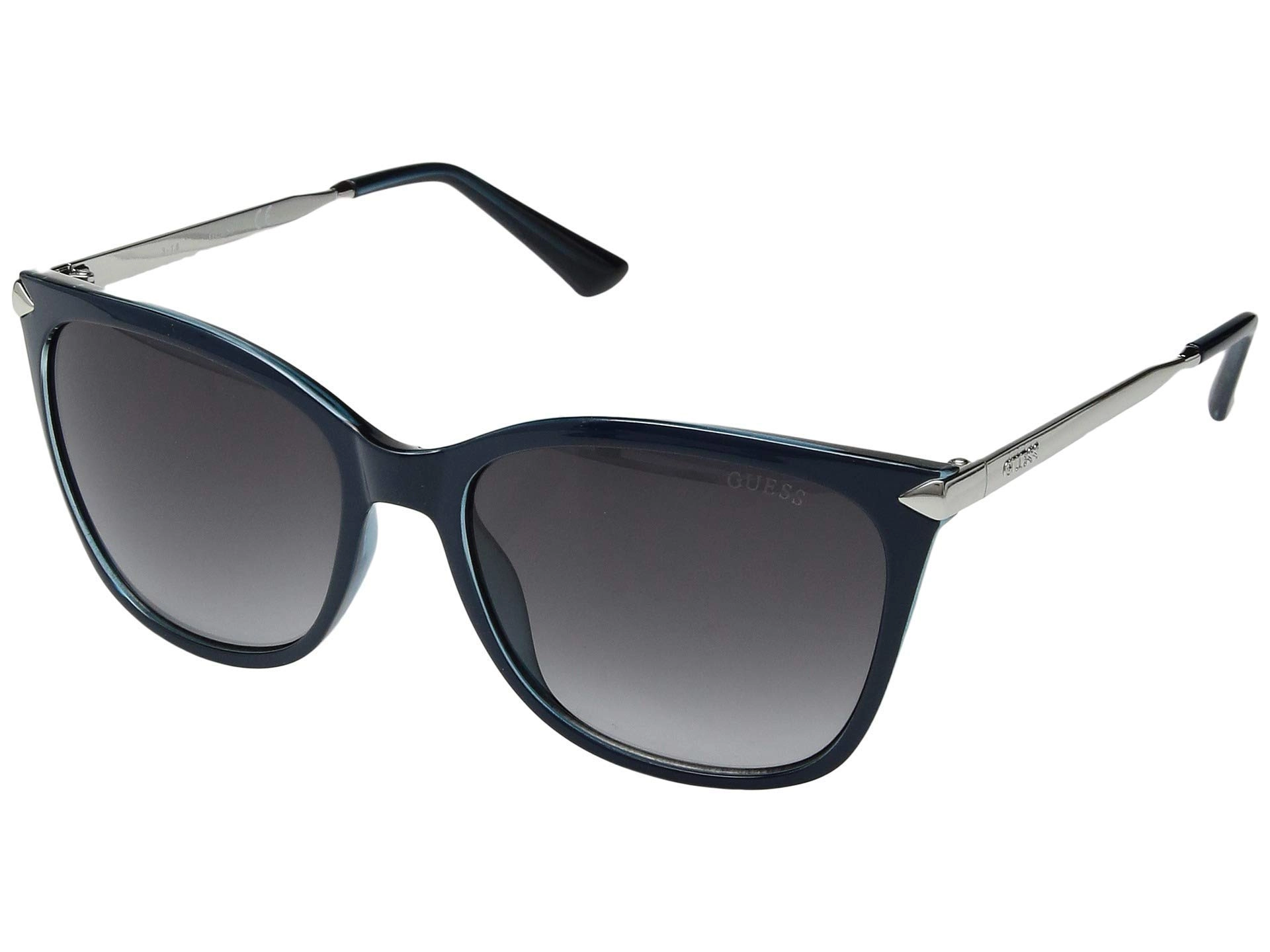 GUESS Gu7483 - 56 mm Shiny Blue & Gradient Smoke