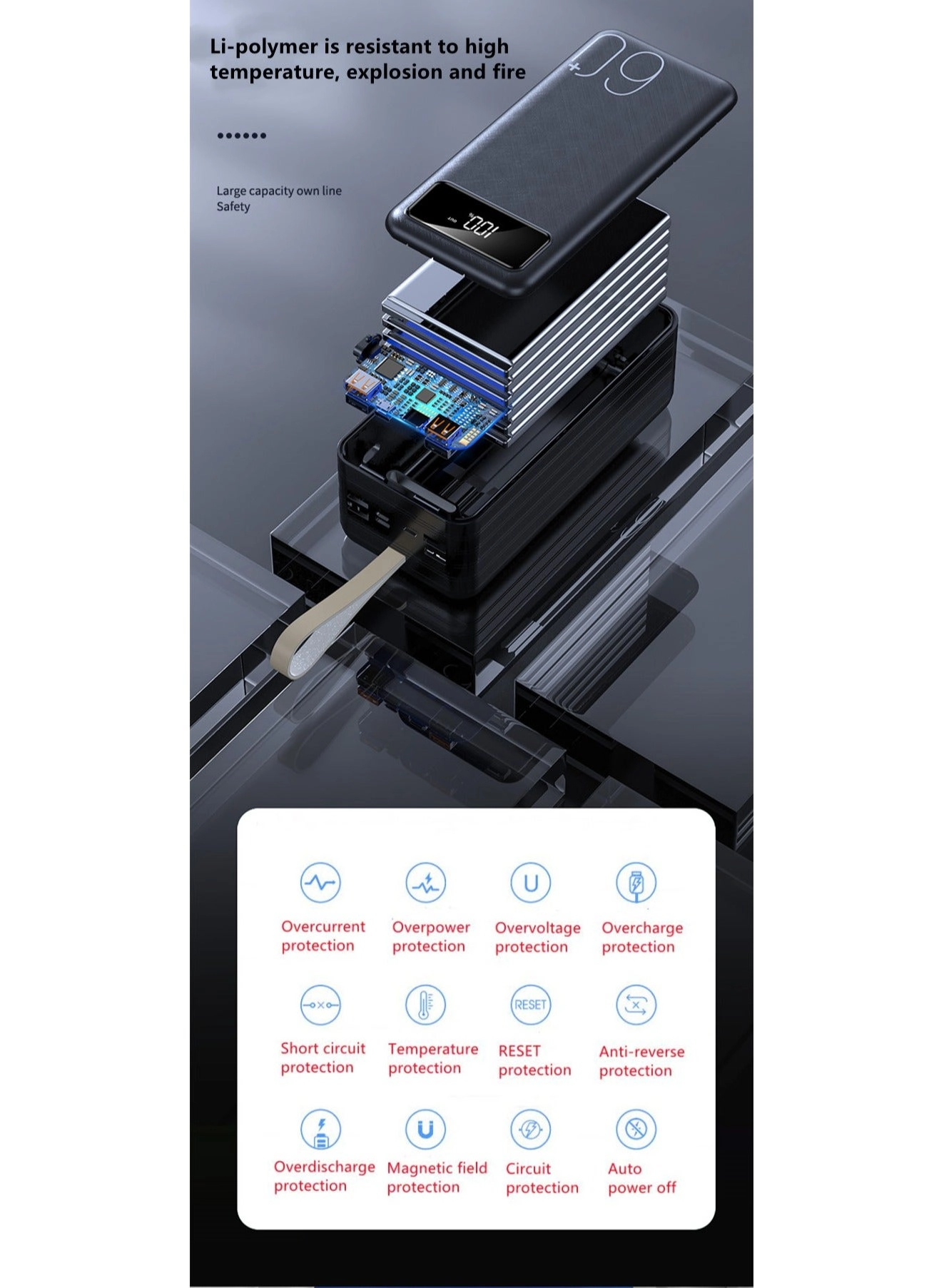 Power bank - 60000 mAh