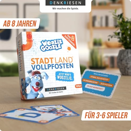 Stadt Land Vollpfosten: Woozle Goozle Edition - Card Game