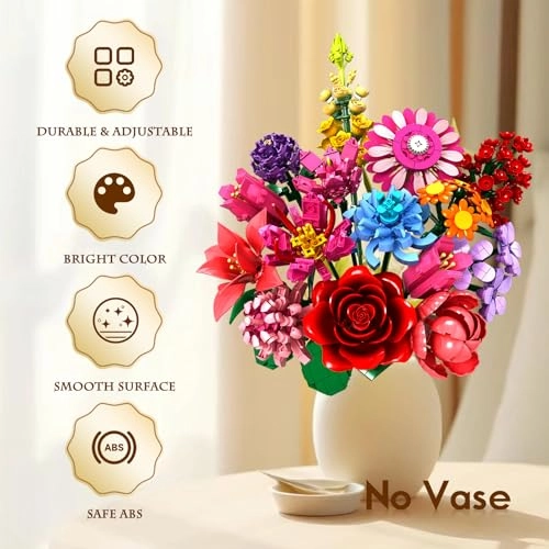 Flower Bouquet Building Set - 1316PCS