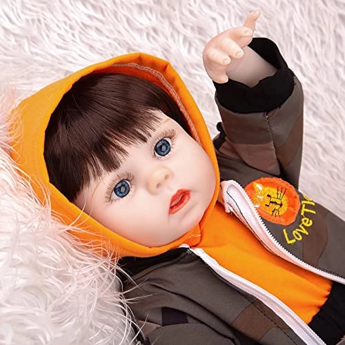 Reborn Baby Doll - 19 Inch Vinyl Girl