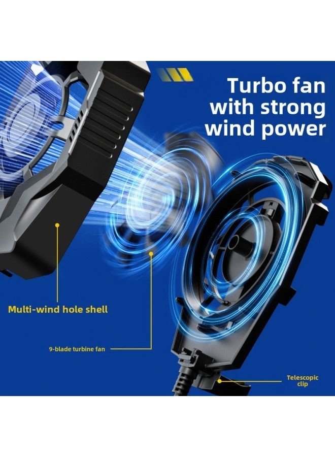 F18 Air-cooled Mobile Phone Radiator - Super Large Air Volume Silent High Performance