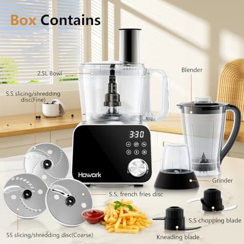 Multifunctional Food Processor - 2.5 litre 1500W
