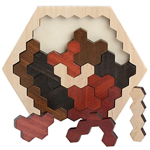 Kids Logic Mind Game - Challenging Puzzle Building Block Toy