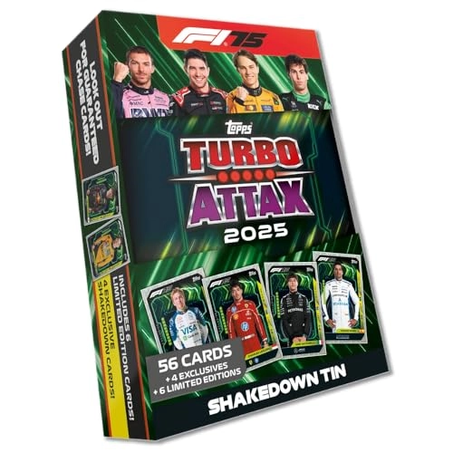 Turbo Attax - 66 pcs Mega Tin Shakedown