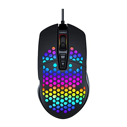 Hollow Honeycomb Gaming Mouse - USB