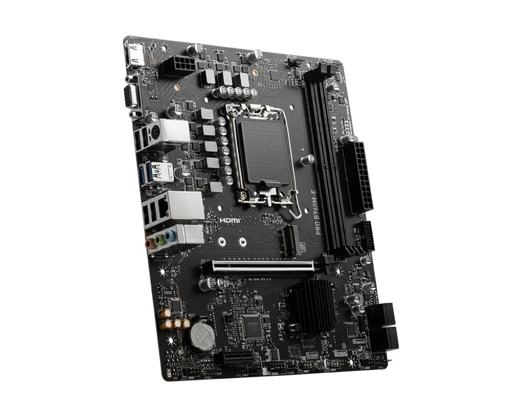 PRO B760M-E - LGA 1700 mATX DDR5