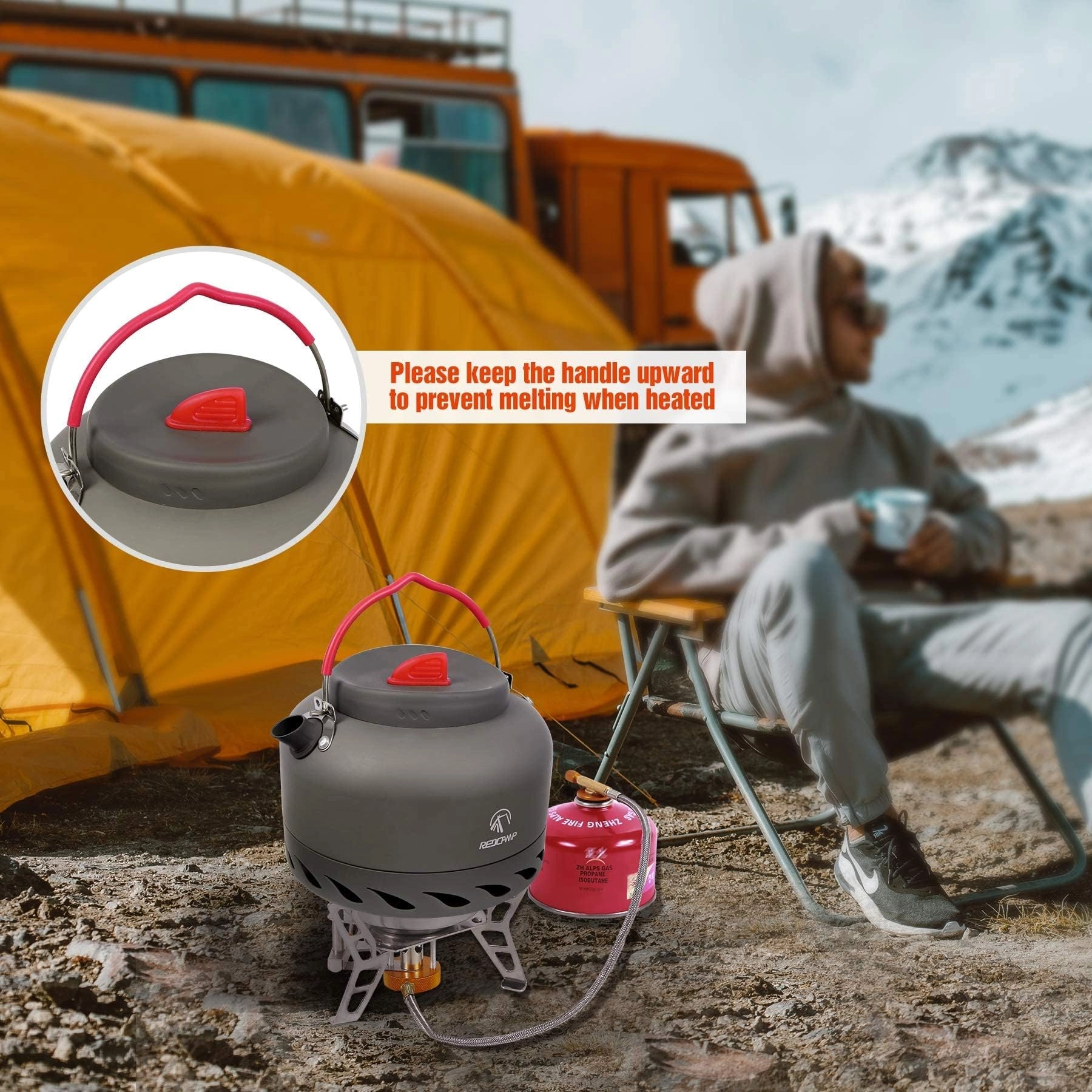 Camping Kettle - 1.4 Liters