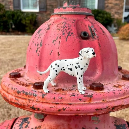 Dalmatian Figurine - 3.5" Plastic Dog