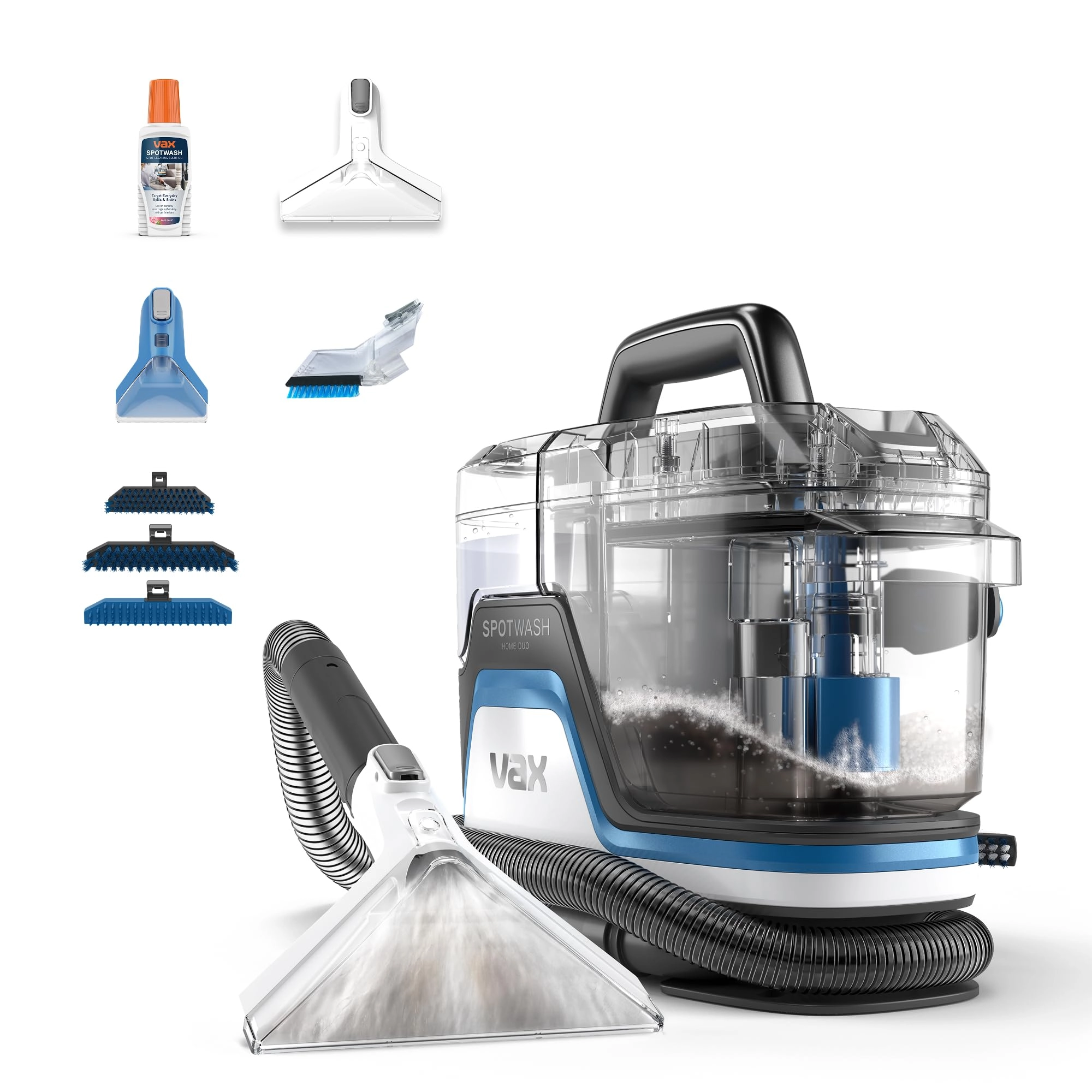 VAX SpotWash Home Duo - 250 ml White and Turquoise Blue