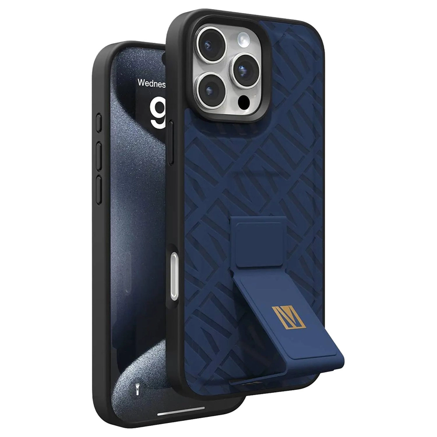 Morphix Cuero Gripstand Case - PU for iPhone 16 Pro