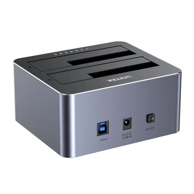 Dual-Bay SATA Hard Drive Docking Station - 2