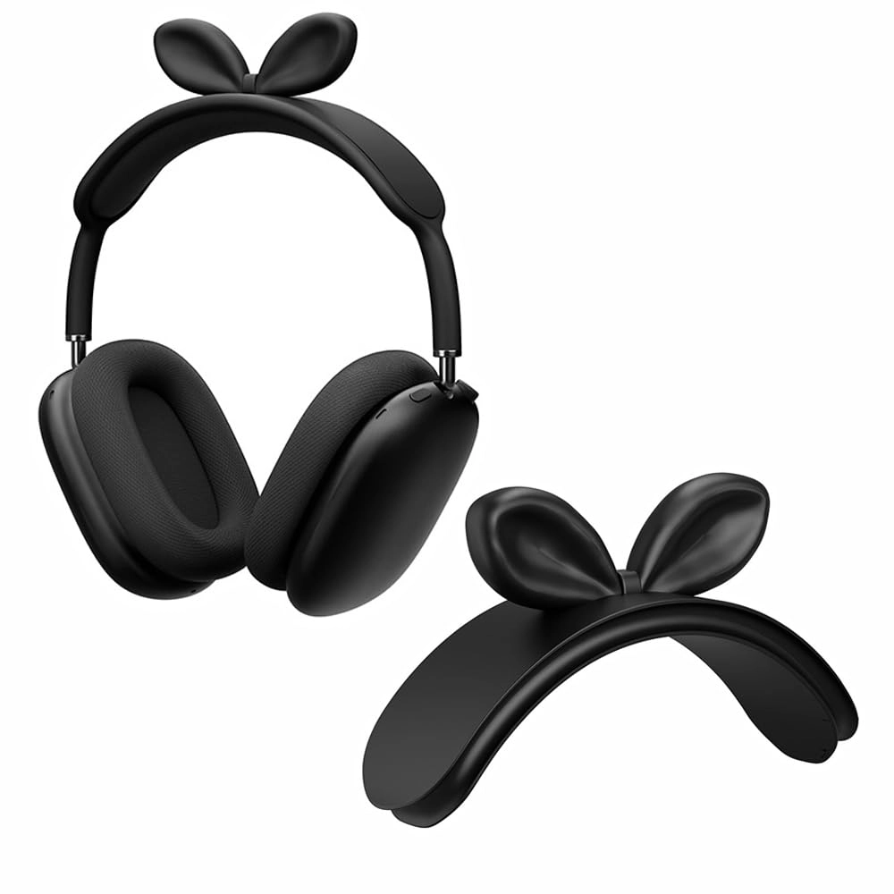 SOMOAAI Headband Cover for AirPods Max - Rabbit Ears Clip-On
