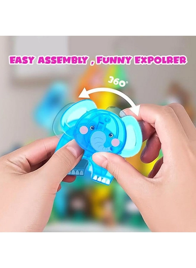 Magnetic Building Tiles - Jungle Safari 27 pcs